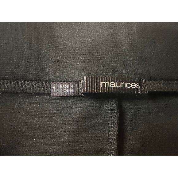 Maurices Simple Black Skirt, Size 16/18 - Picture 2 of 4